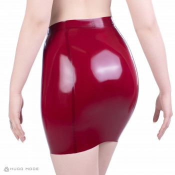 women in latex skirts